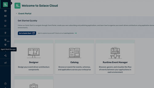 Démarrer la tournée Soalce Agent Mesh