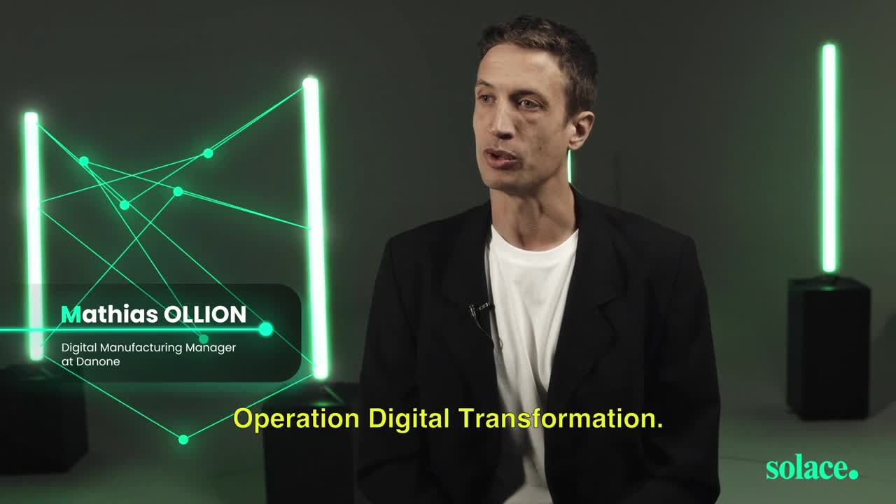 Real-Time Data, Smarter Operations: A Future-Ready Danone​ - video